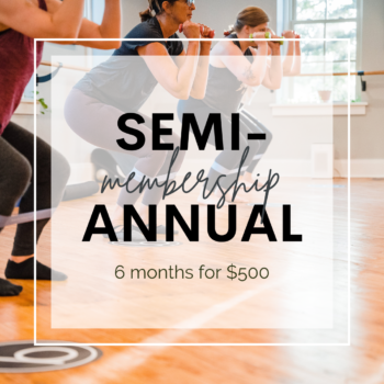 Semi-Annual membership – Limited Offer