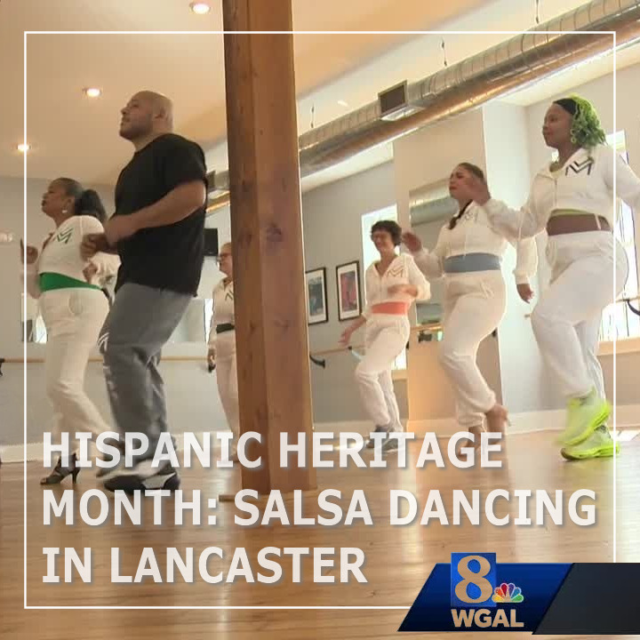 wgal hispanic heritage month salsa dancing in lancaster